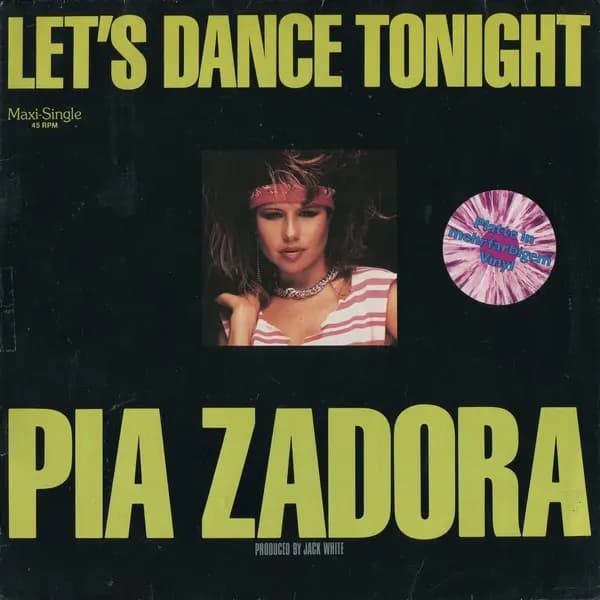 Okładka płyty Pia Zadora - Let's Dance Tonight