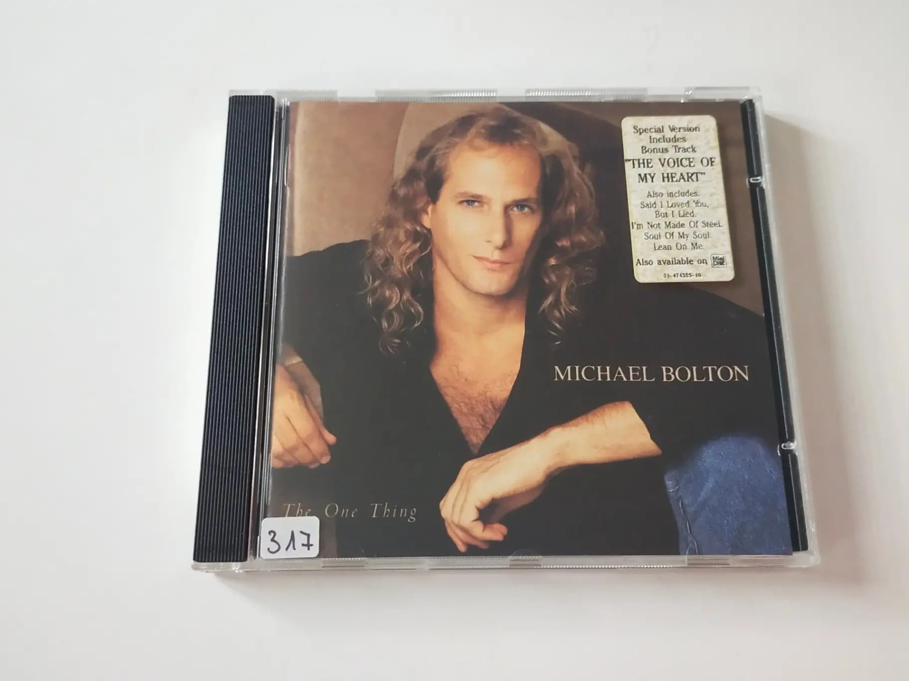 Okładka płyty Michael Bolton - The One Thing