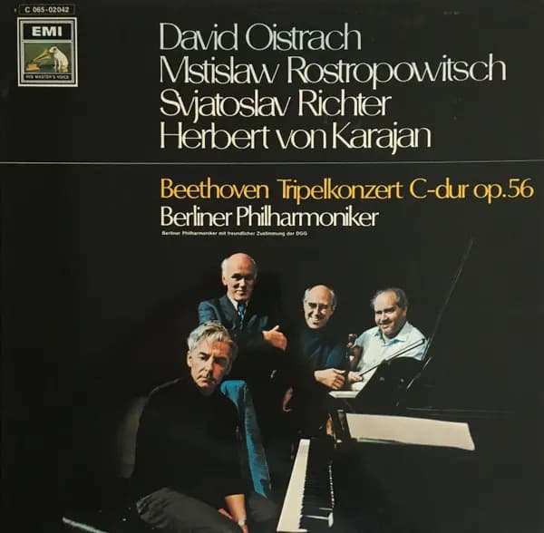 Tripelkonzert C-dur Op.56 - David Oistrach
