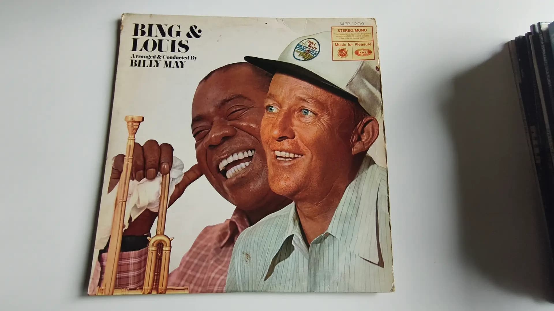 Okładka płyty Bing Crosby, Louis Armstrong - Bing & Louis