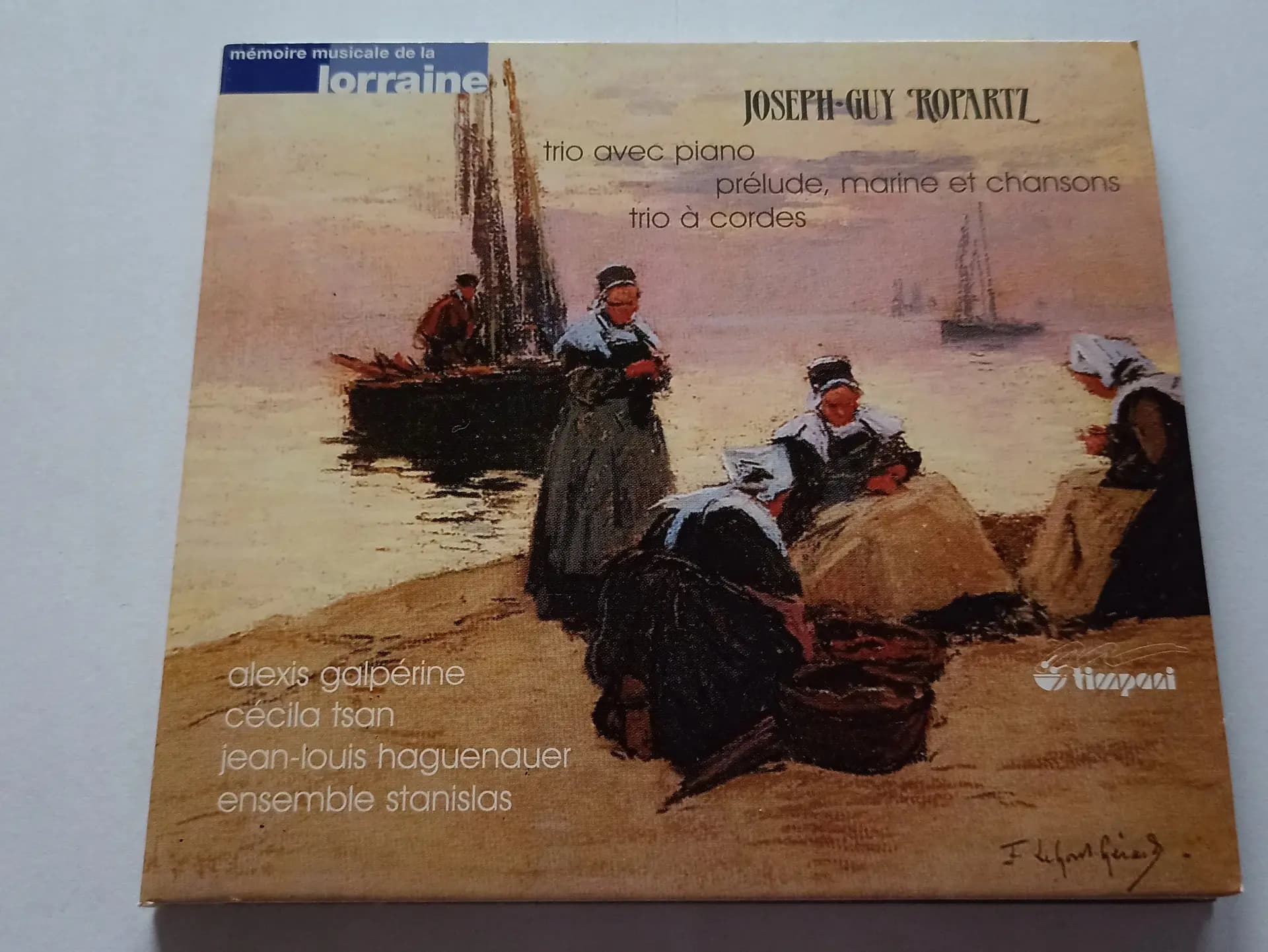 Okładka płyty Ropartz - Trio Avec Piano