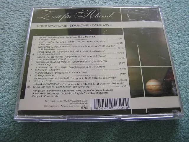 Główne zdjęcie - Various Artists - Jupiter-Symphonie: Symphonien Der Klassik