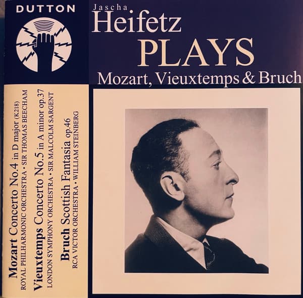 Mozart, Vieuxtemps & Bruch - Jascha Heifetz
