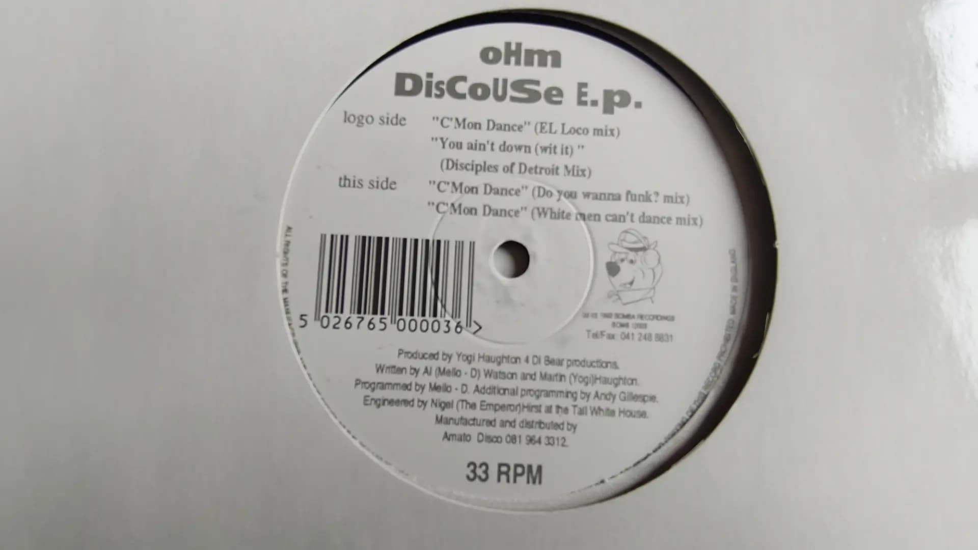 Główne zdjęcie - Ohm - Discouse E.P.