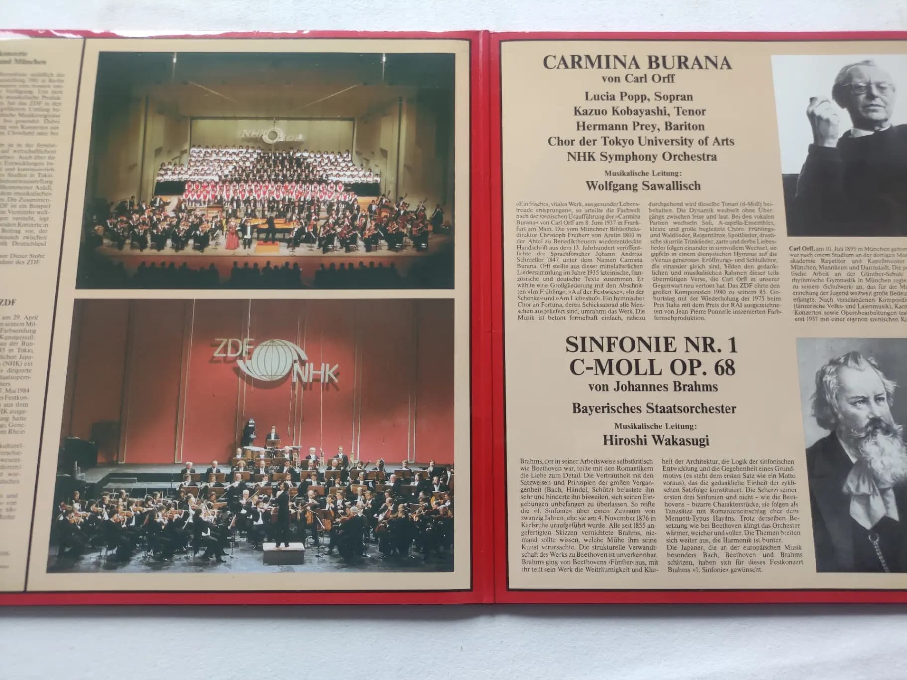 Główne zdjęcie - Orff, Brahms - Festkonzert: Carmina Burana, Sinfonie Nr. 1