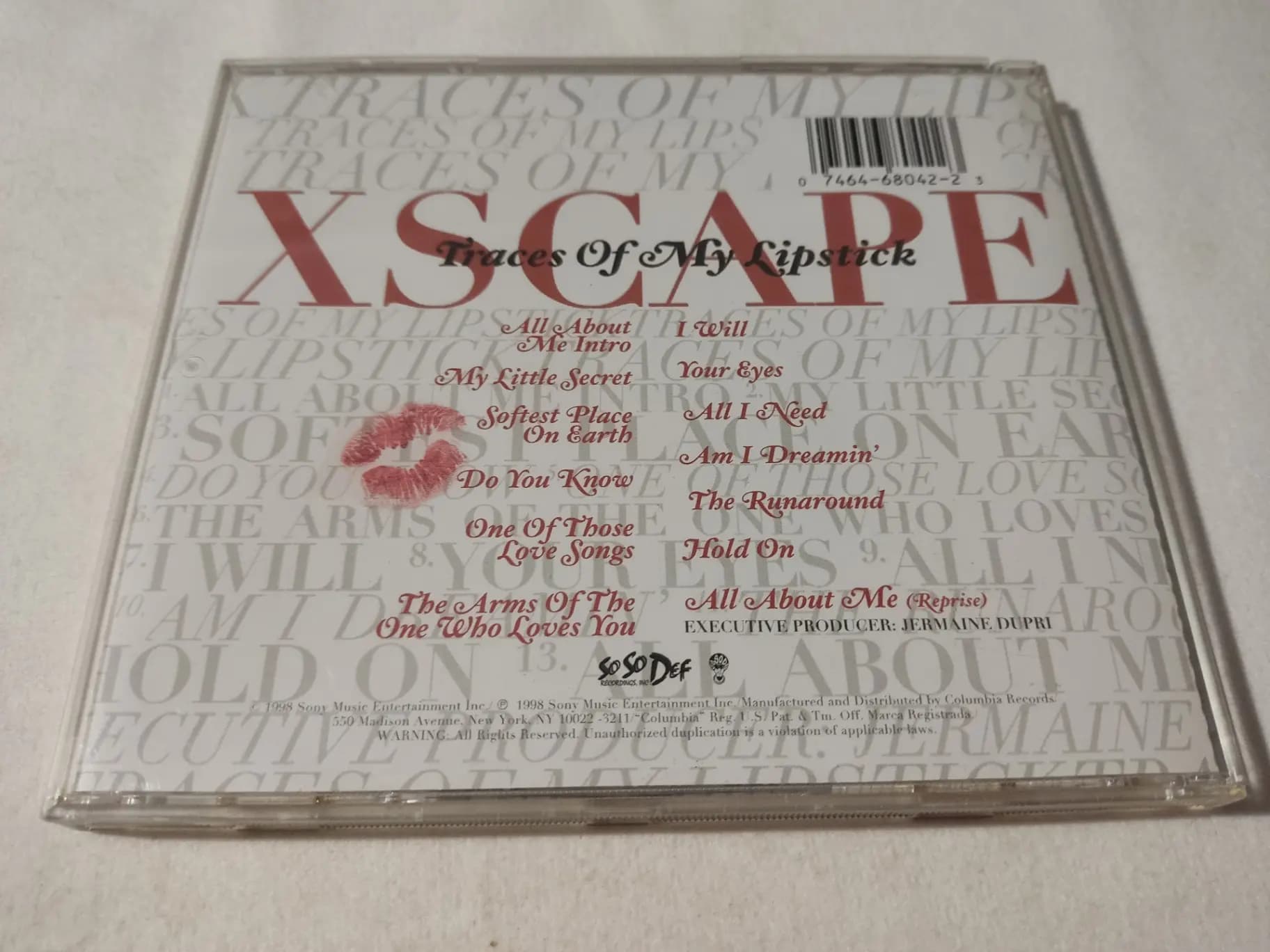 Główne zdjęcie - Xscape - Traces Of My Lipstick