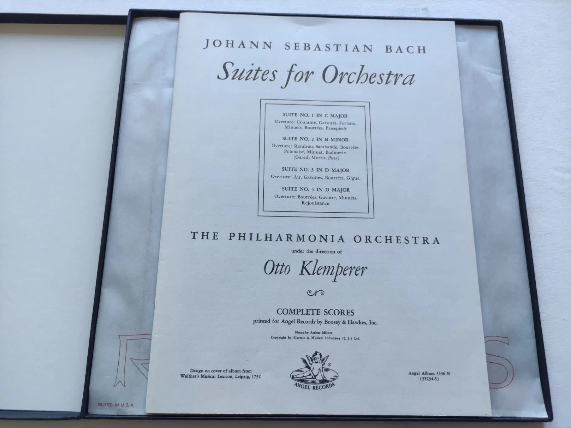 Główne zdjęcie - Bach, Klemperer - Four Suites for Orchestra