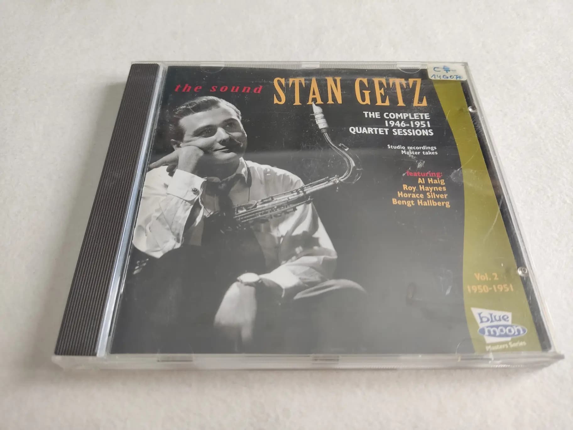 Główne zdjęcie - Stan Getz - The Complete 1946-1951 Quartet Sessions - Vol. 2 1950-1951