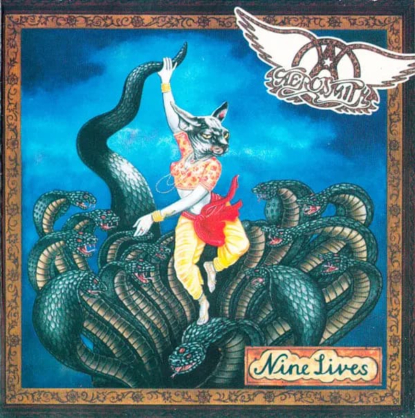 Okładka płyty Aerosmith - Nine Lives