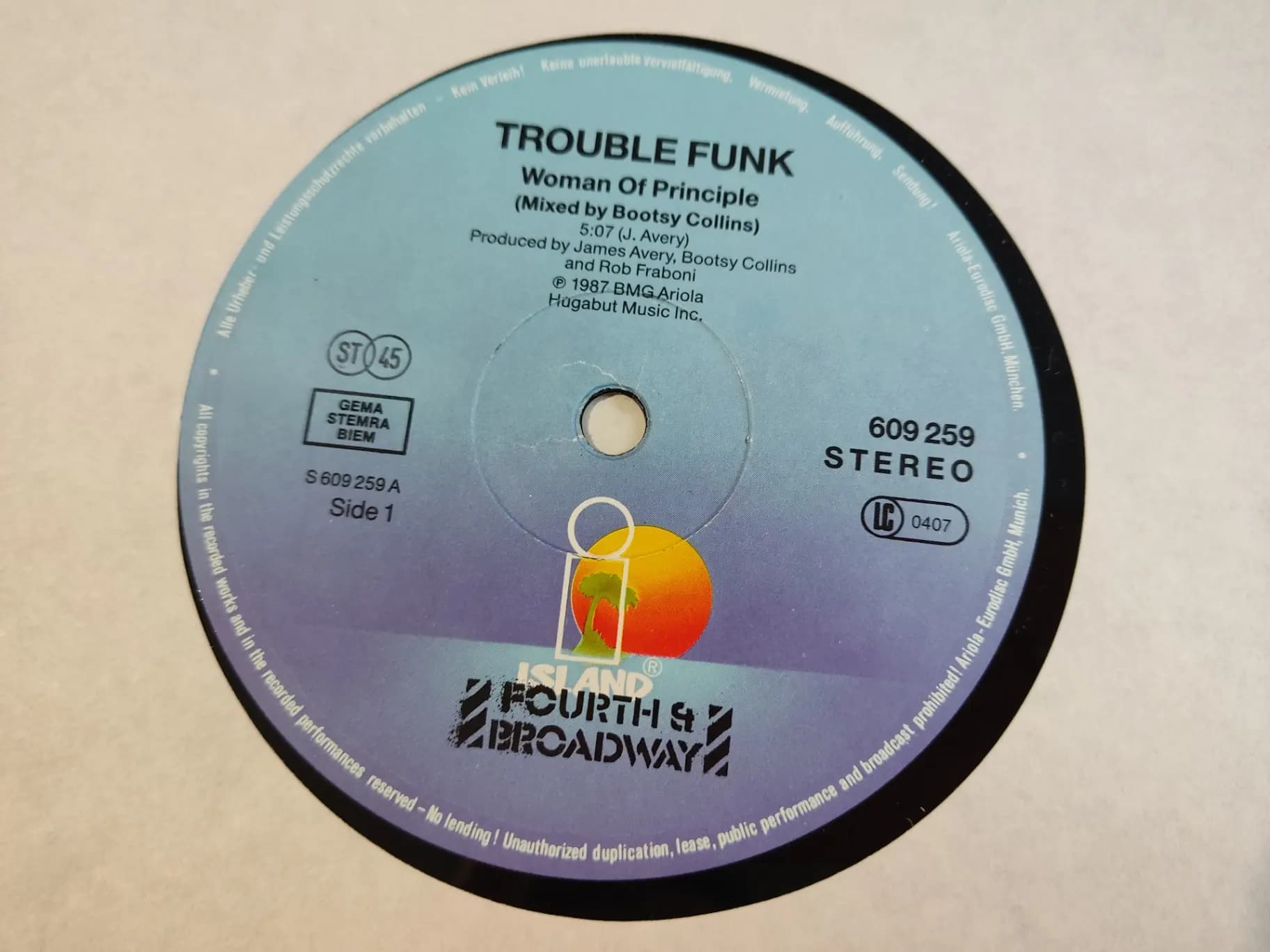 Główne zdjęcie - Trouble Funk - Woman Of Principle