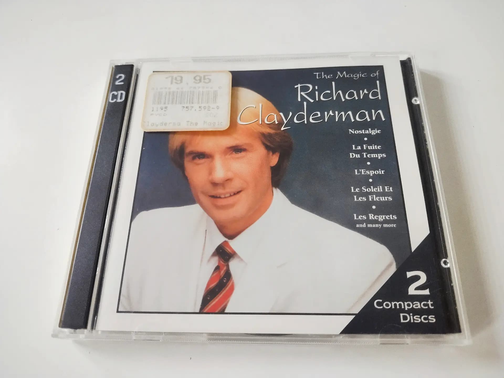 Okładka płyty Richard Clayderman - The Magic Of Richard Clayderman