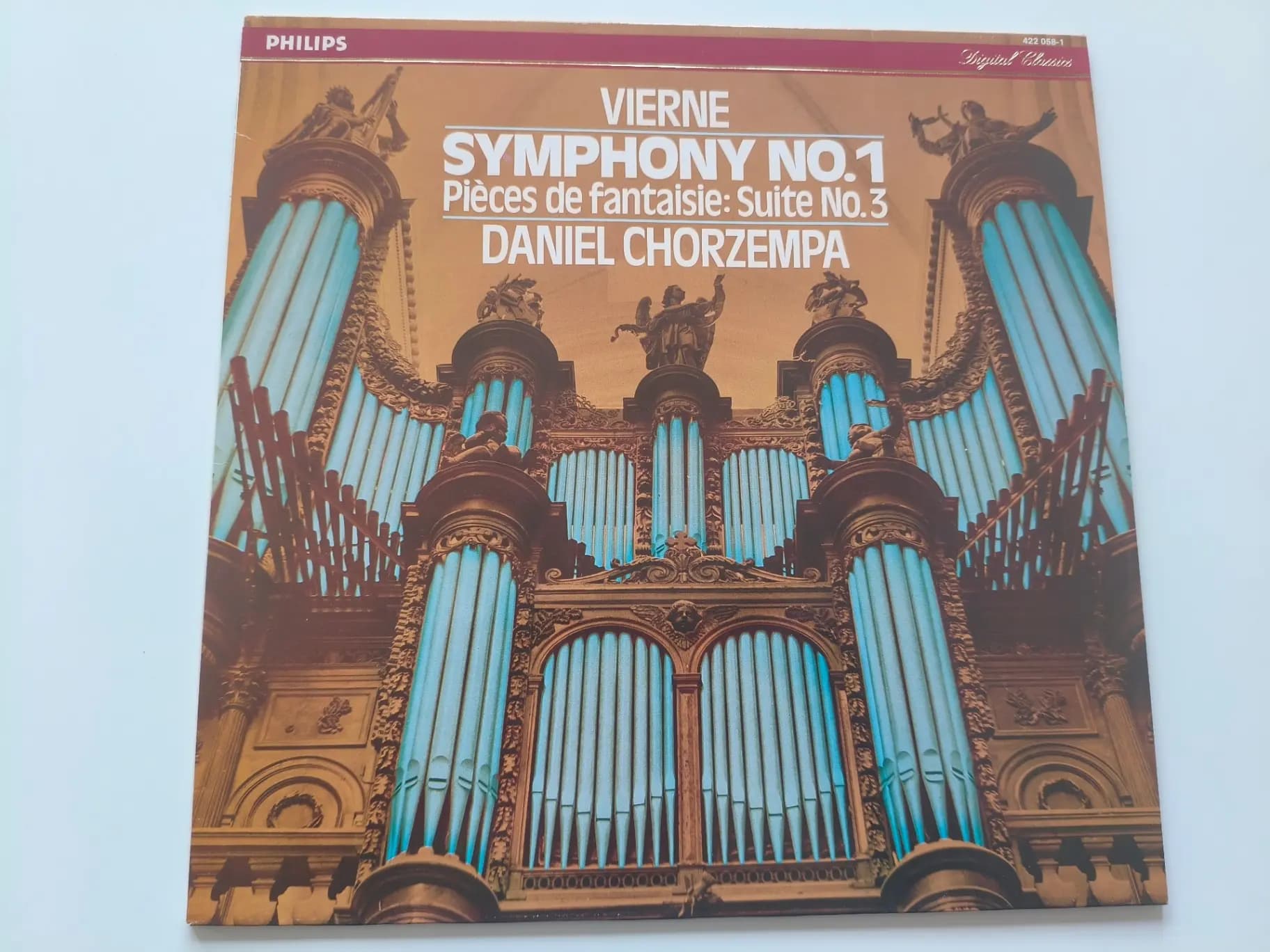 Okładka płyty Vierne, Chorzempa - Symphony No 1, Pièces De Fantaisie: Suite No. 3