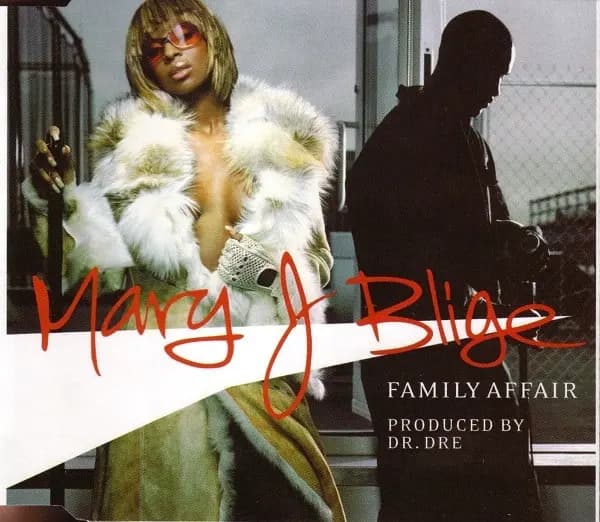 Okładka płyty Mary J Blige - Family Affair