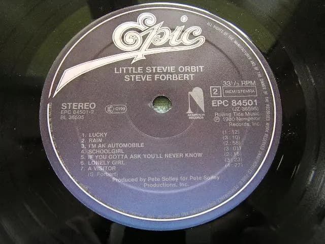 Główne zdjęcie - Steve Forbert - Little Stevie Orbit