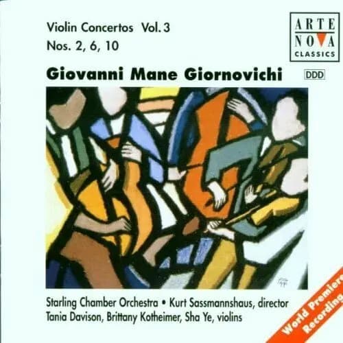 Violin Concertos Vol. 3 - Giovanni Mane Giornovichi