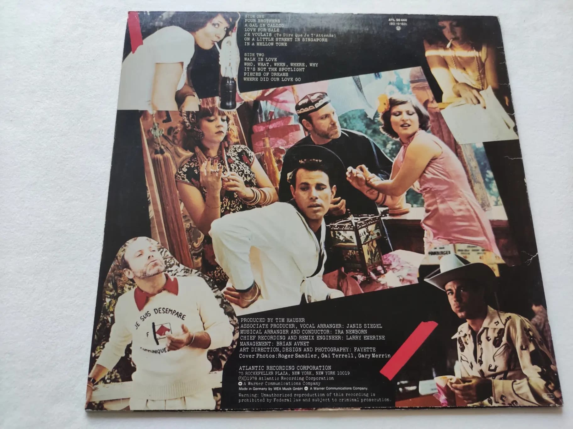 Główne zdjęcie - The Manhattan Transfer - Pastiche