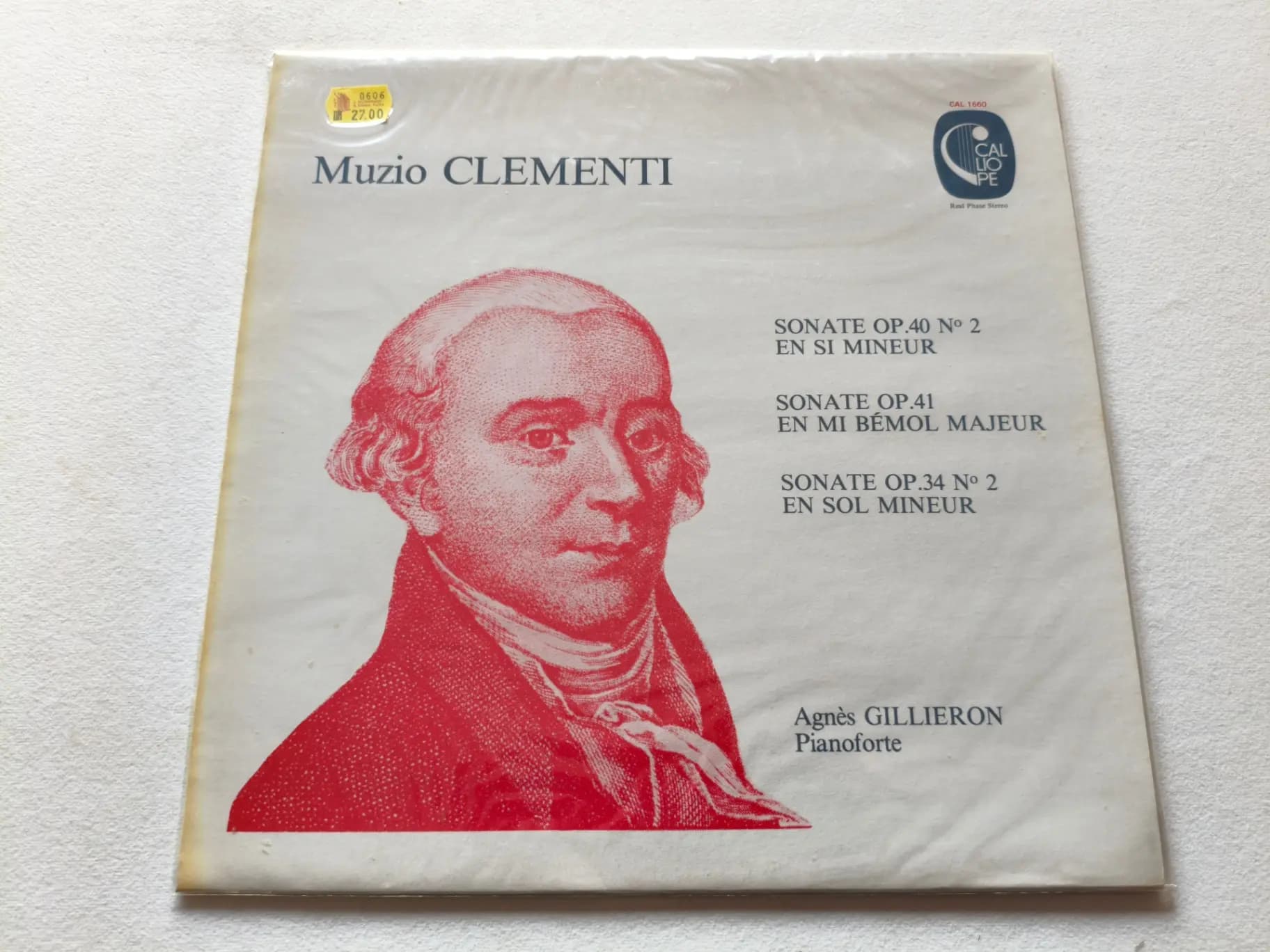 Główne zdjęcie - Clementi, Gillieron - Sonate Op40 n2, Sonate Op41, Sonate Op34 n2