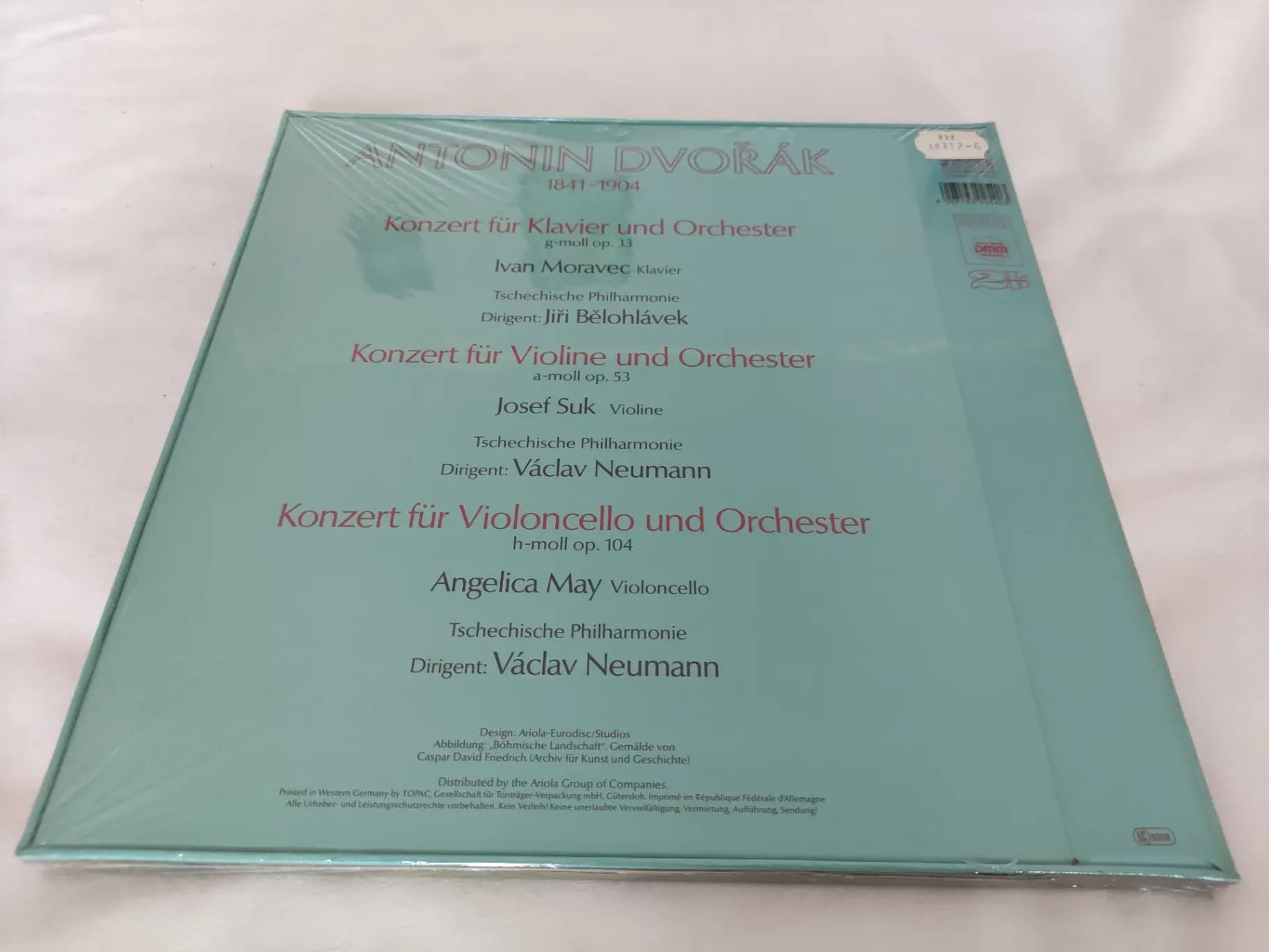 Główne zdjęcie - Dvořák, May - Die Konzerte für Klavier, Violine und Violoncello