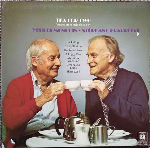Okładka płyty Stéphane Grappelli, Yehudi Menuhin - Tea For Two
