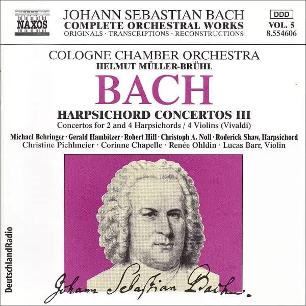 Harpsichord Concertos III - Bach, Behringer, Hill, Barr