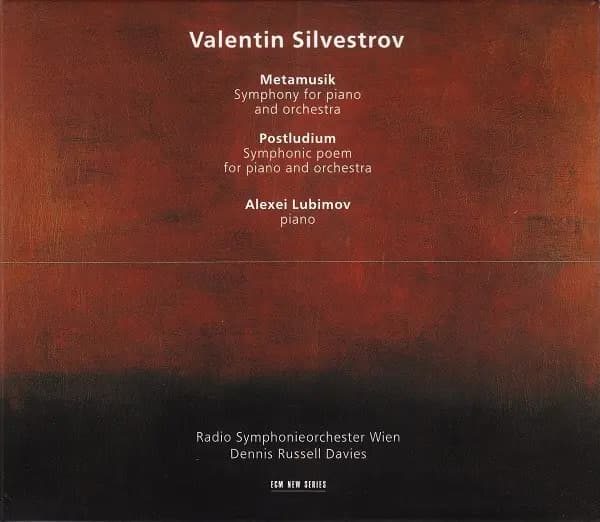 Okładka płyty Valentin Silvestrov - Metamusik / Postludium