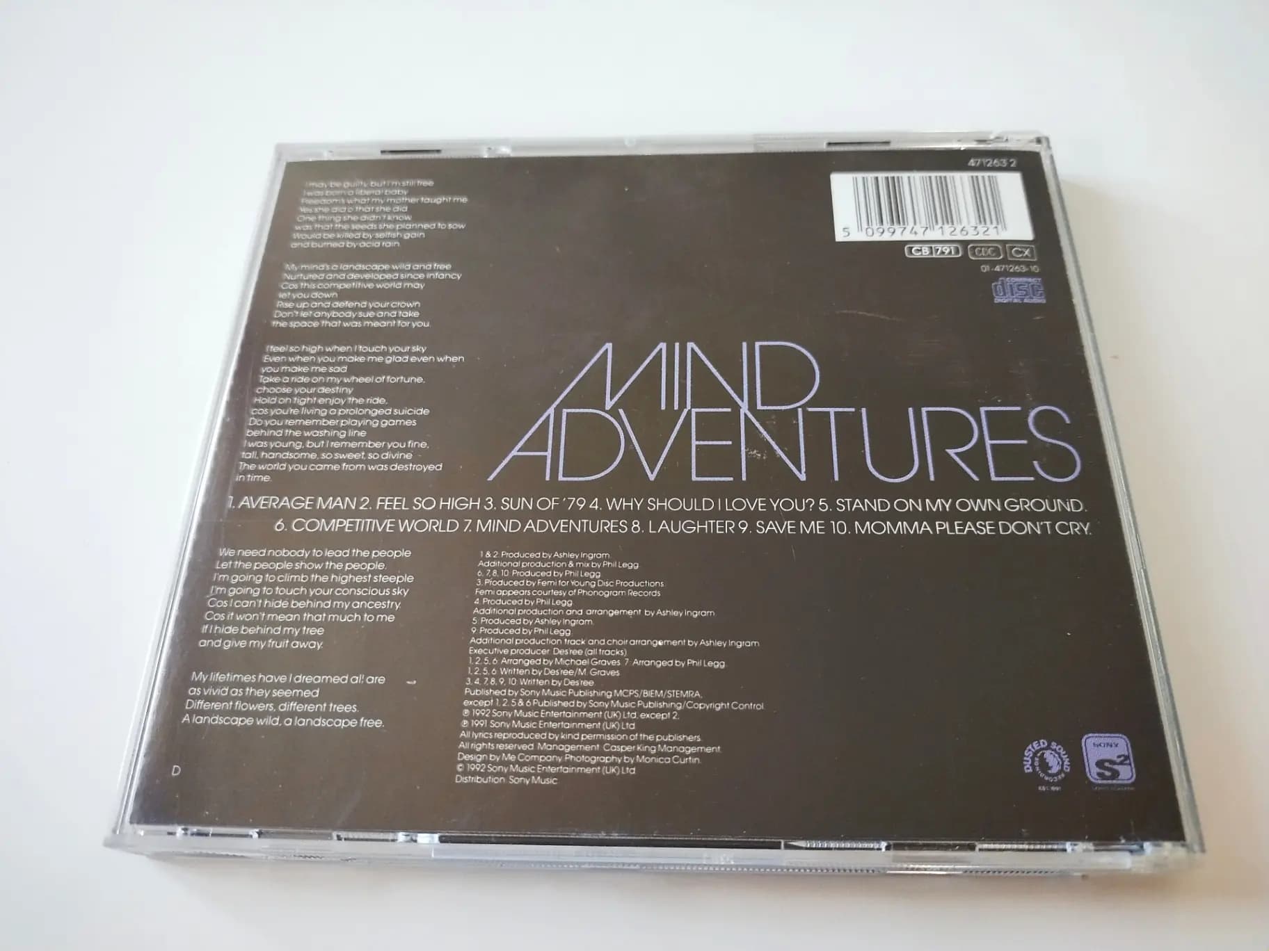 Główne zdjęcie - Des'ree - Mind Adventures