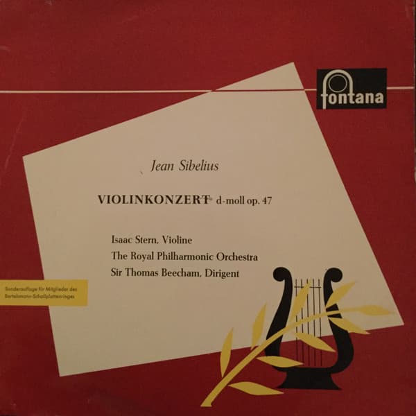 Violinkonzert d-moll op. 47 - Sibelius, Stern, Beecham