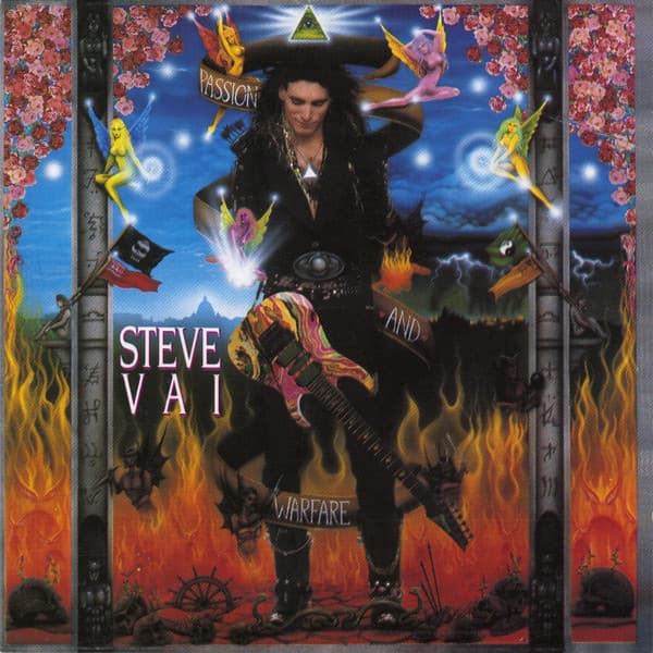 Okładka płyty Steve Vai - Passion And Warfare