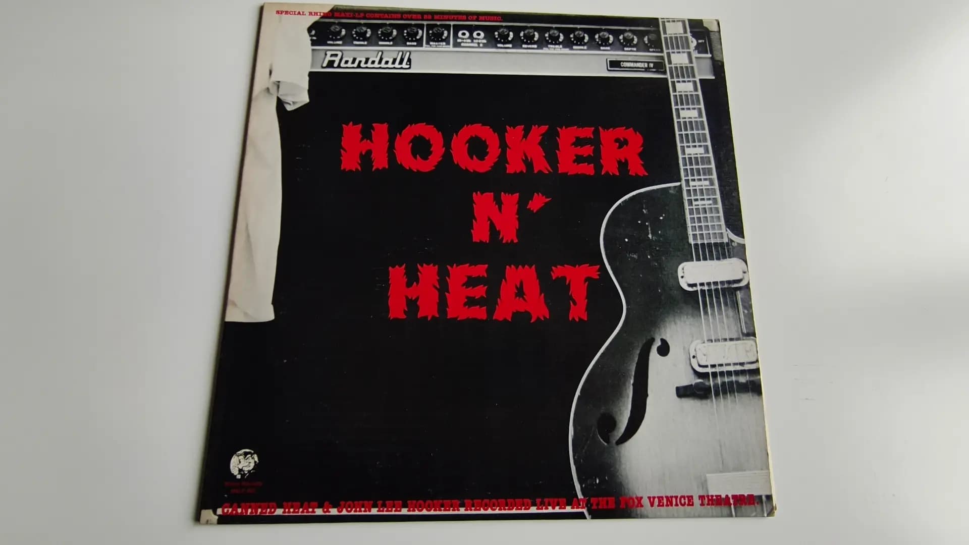 Główne zdjęcie - Hooker, Heat - Recorded Live At The Fox Venice Theatre