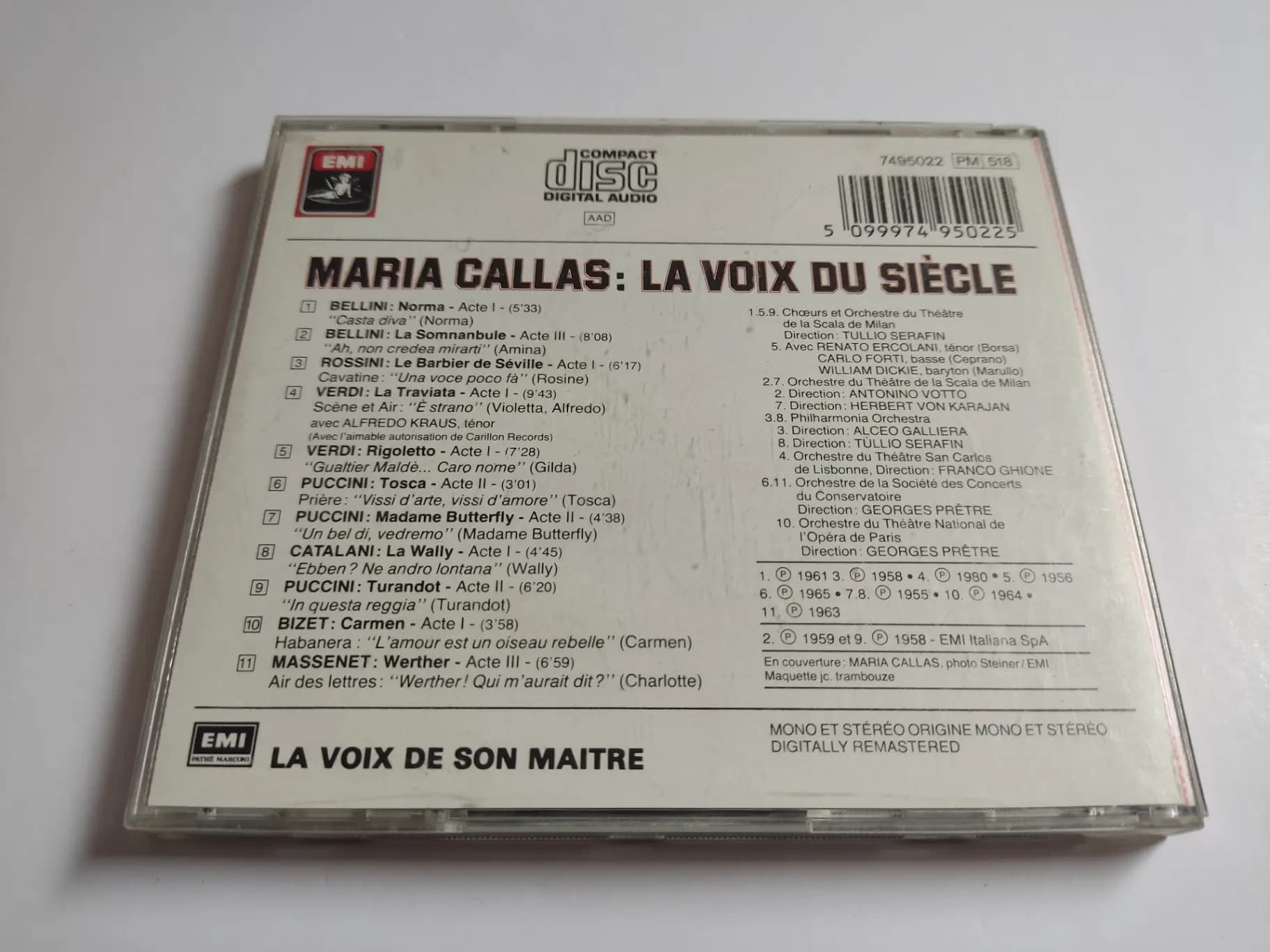 Główne zdjęcie - Maria Callas - La Voix Du Siècle