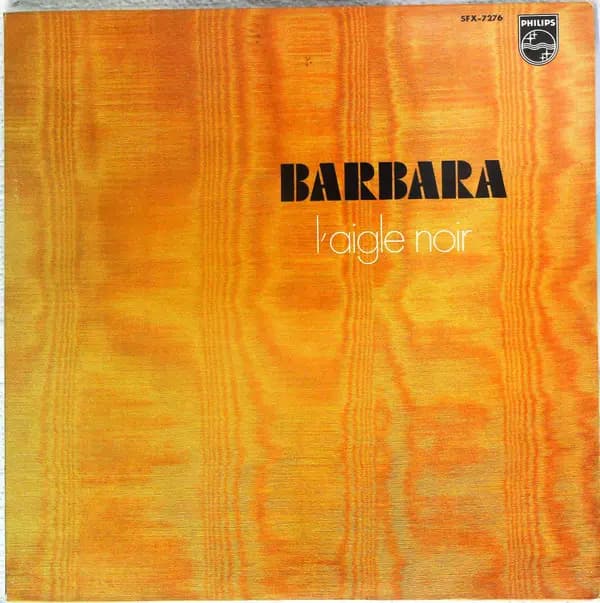 Okładka płyty Barbara - L'aigle Noir