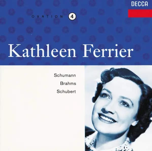 Schumann - Ferrier, Schumann, Schubert