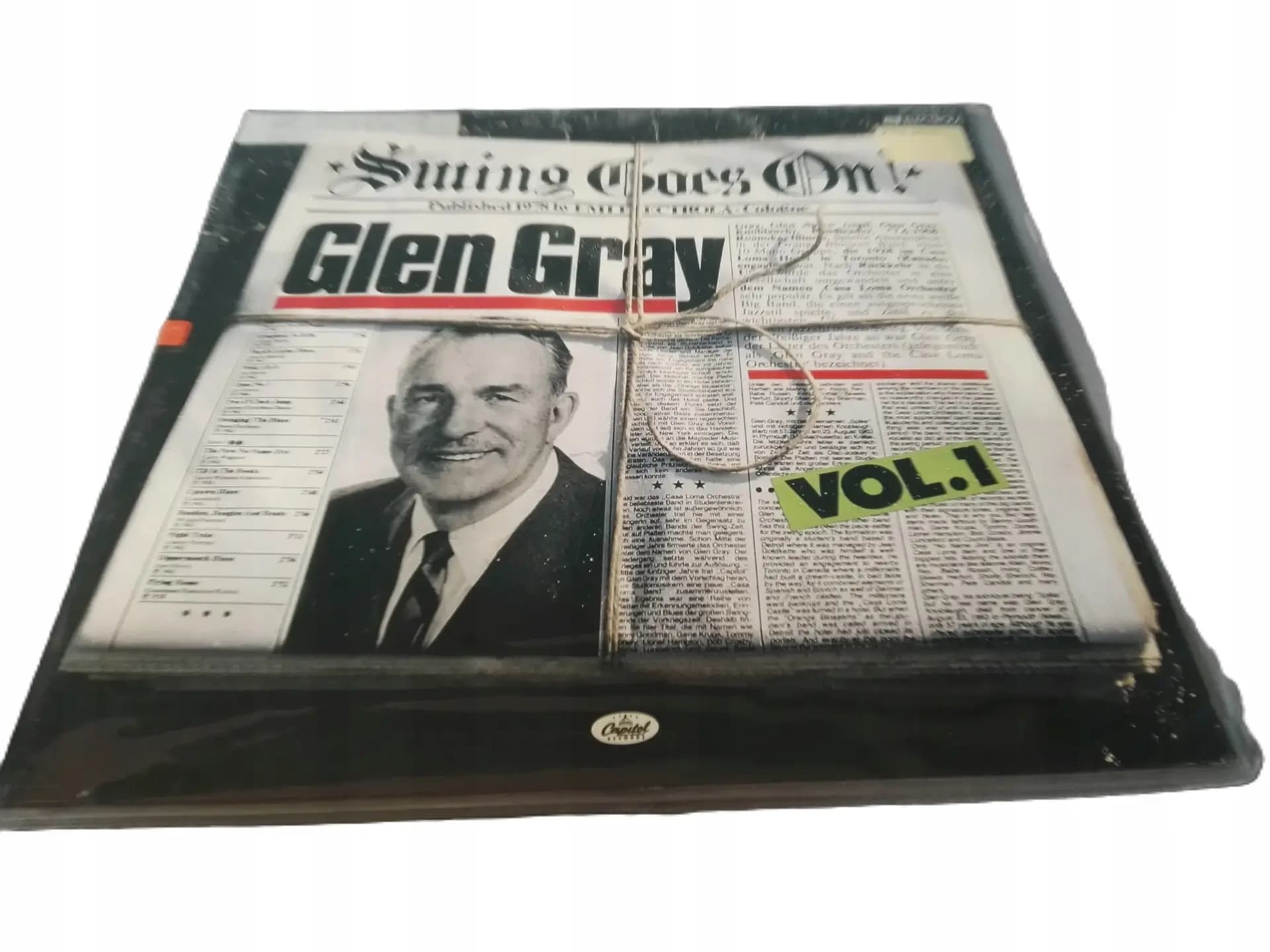 Okładka płyty Glen Gray - Swing Goes On Vol. 1