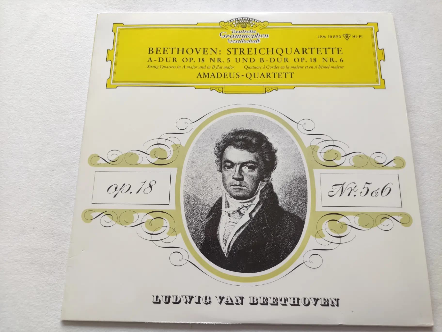 Główne zdjęcie - Beethoven, Quartett - A-Dur Op. 18 Nr. 5 und B-Dur Op. 18 Nr. 6