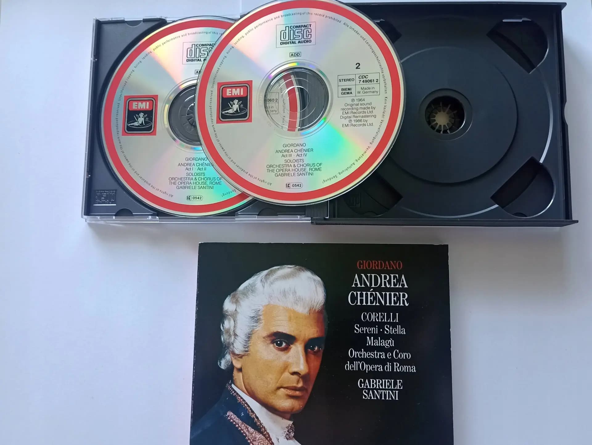 Główne zdjęcie - Giordano, Corelli, Sereni, Stella, Santini - Andrea Chénier