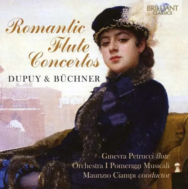 Główne zdjęcie - Ginevra Petrucci / Orchestra dei Pomeriggi Musicali - DUPUY & BUCHNER: Romantic Flute Concertos