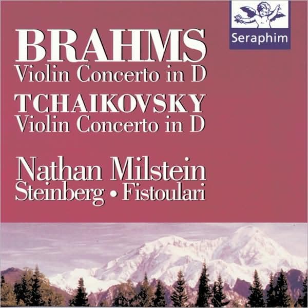 Okładka płyty Brahms, Tchaikovsky, Steinberg, Fistoulari - Violin Concertos in D