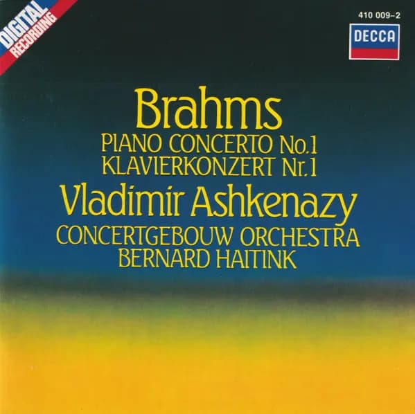 Główne zdjęcie - Brahms, Ashkenazy, Haitink - Piano Concerto No. 1