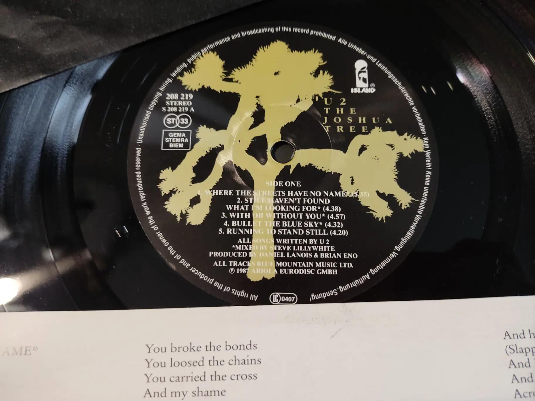 Główne zdjęcie - U2 - The Joshua Tree