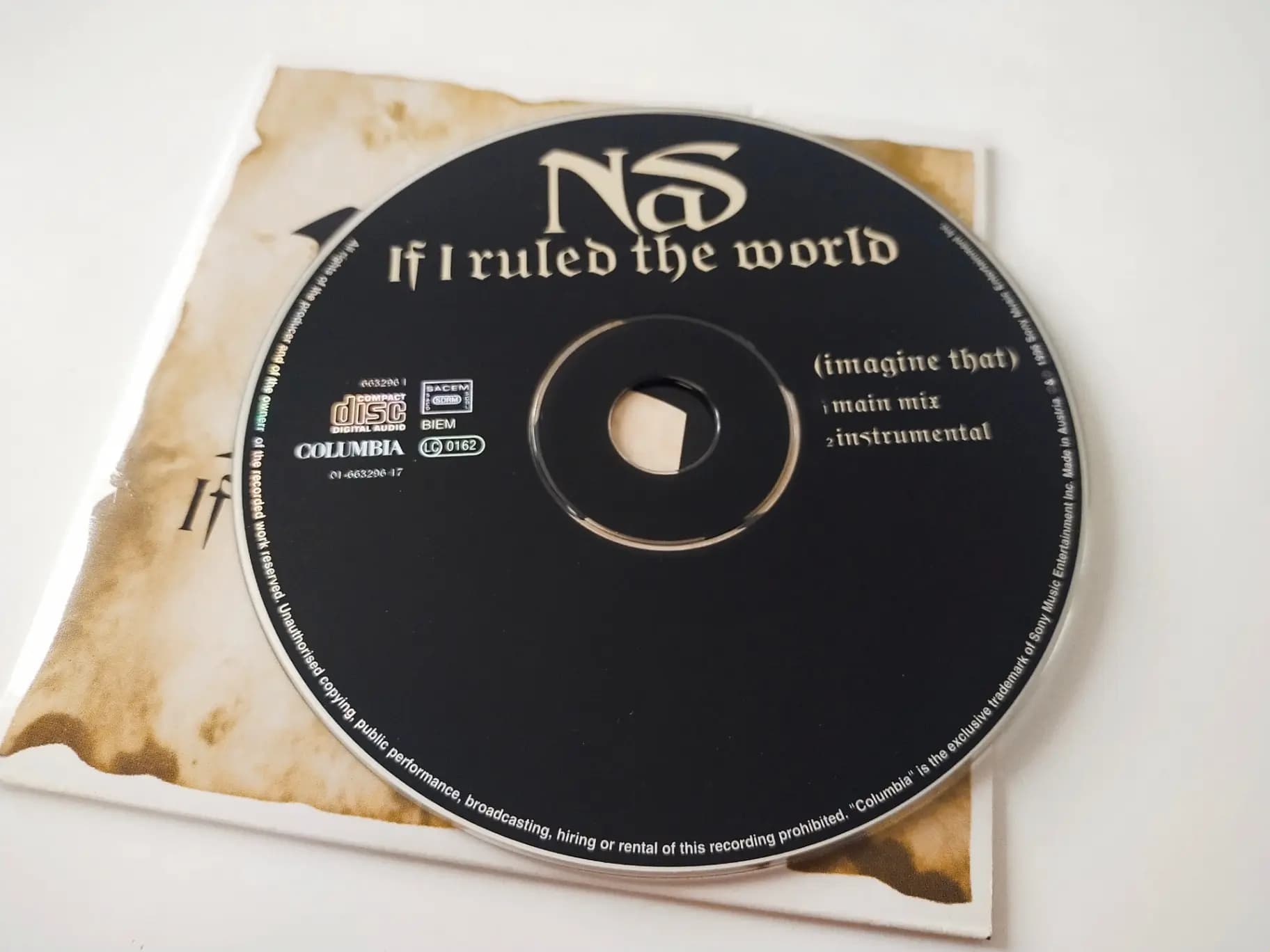 Główne zdjęcie - Nas - If I Ruled The World (Imagine That)
