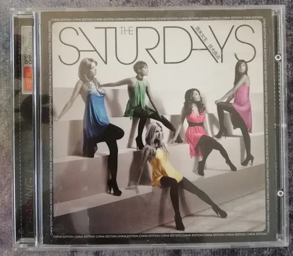 Okładka płyty The Saturdays - Chasing Lights