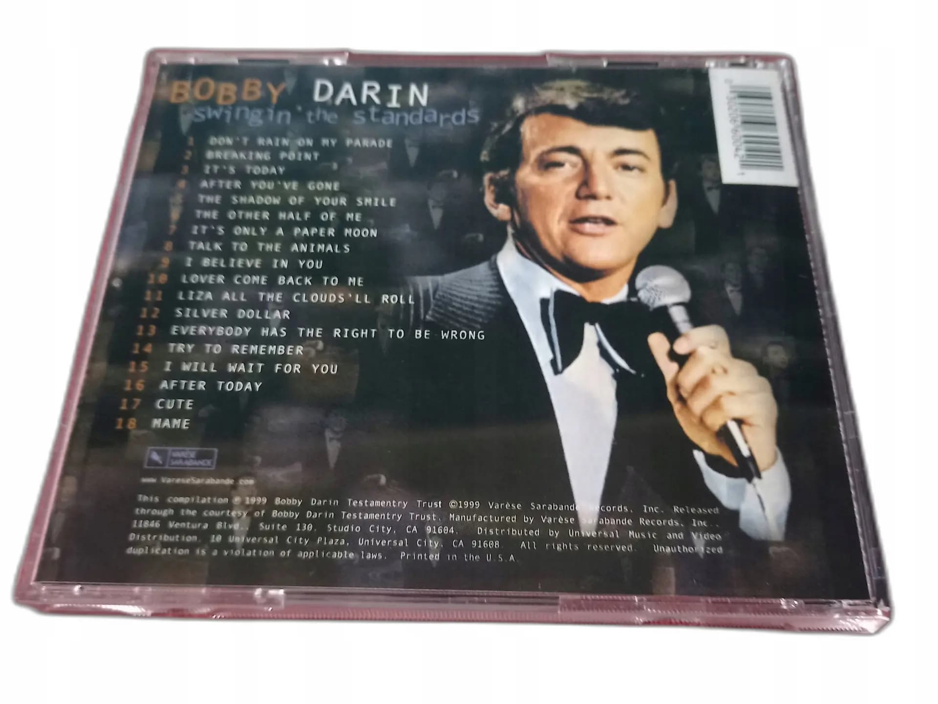 Główne zdjęcie - Bobby Darin - Swingin' The Standards