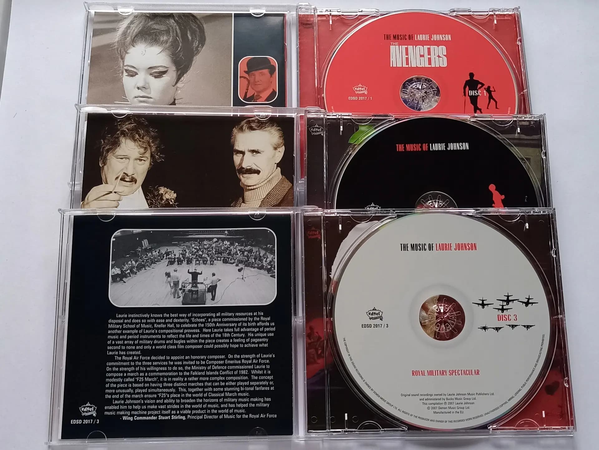 Główne zdjęcie - Laurie Johnson - The Music Of Laurie Johnson Volume 1: The Avengers