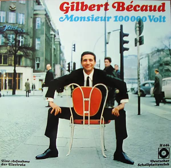 Okładka płyty Gilbert Bécaud - Gilbert Bécaud (Monsieur 100 000 Volt)