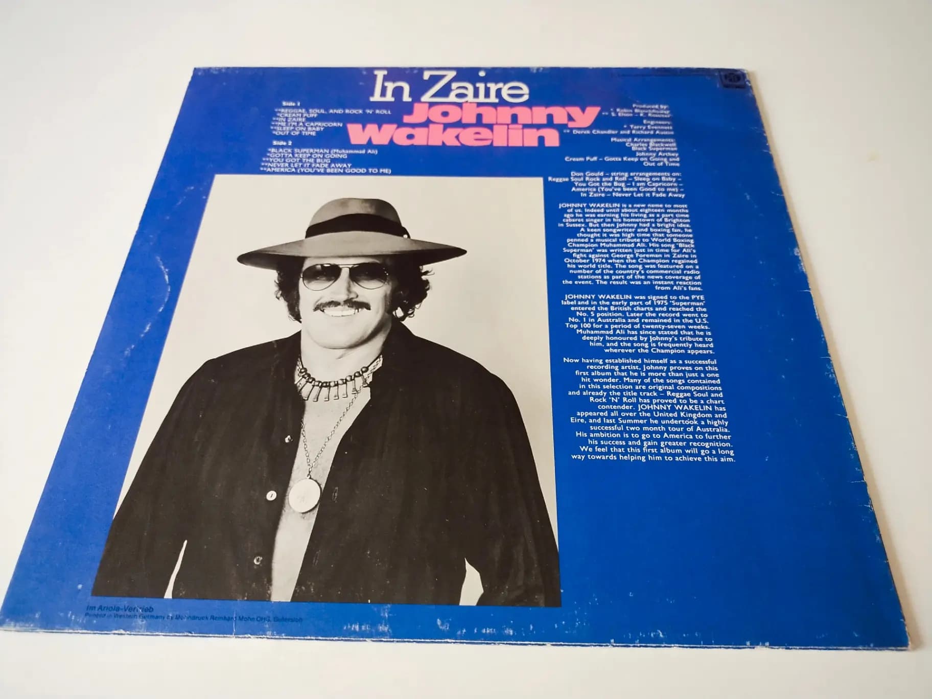 Główne zdjęcie - Johnny Wakelin - In Zaire