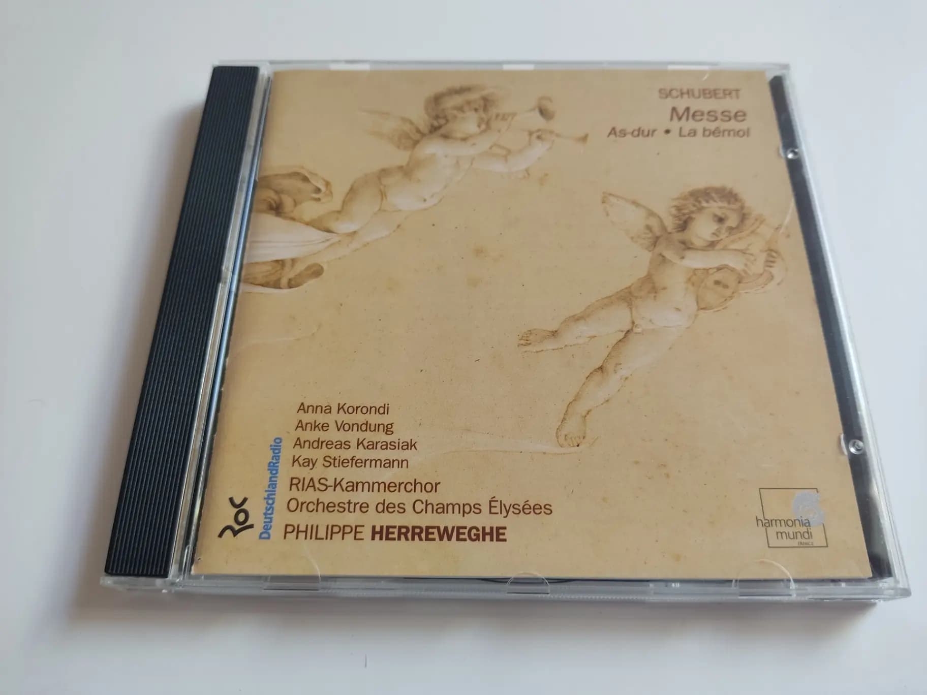 Główne zdjęcie - Schubert, Herreweghe - Schubert  Messe As Dur