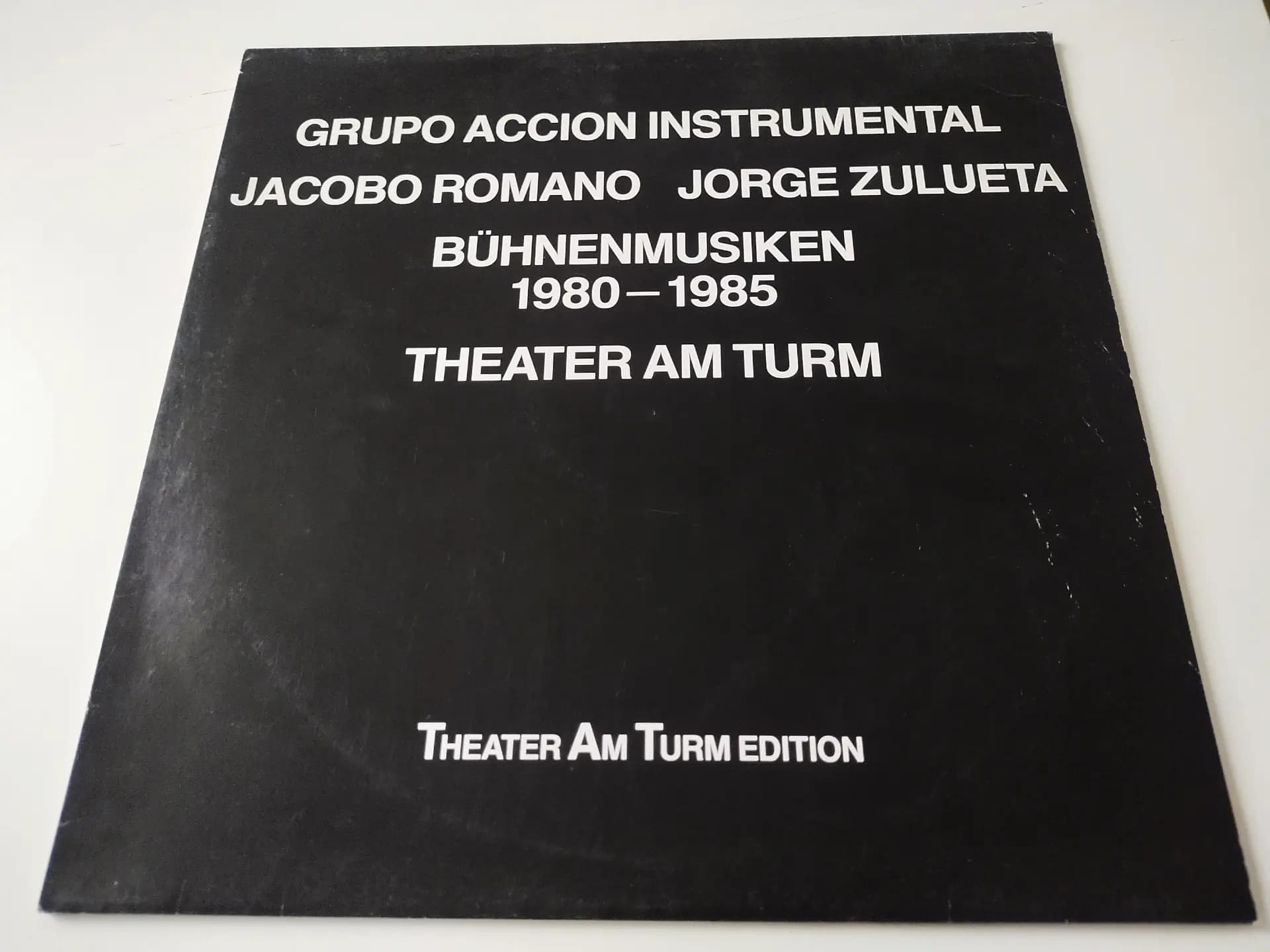 Główne zdjęcie - Grupo Acción Instrumental, Romano, Zulueta - Bühnenmusiken 1980-1985