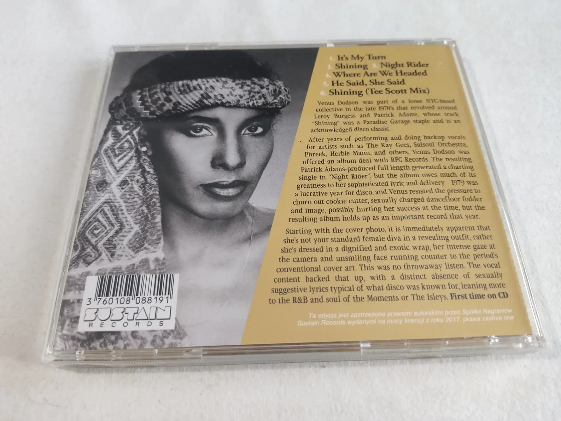 Główne zdjęcie - Venus Dodson - Night Rider