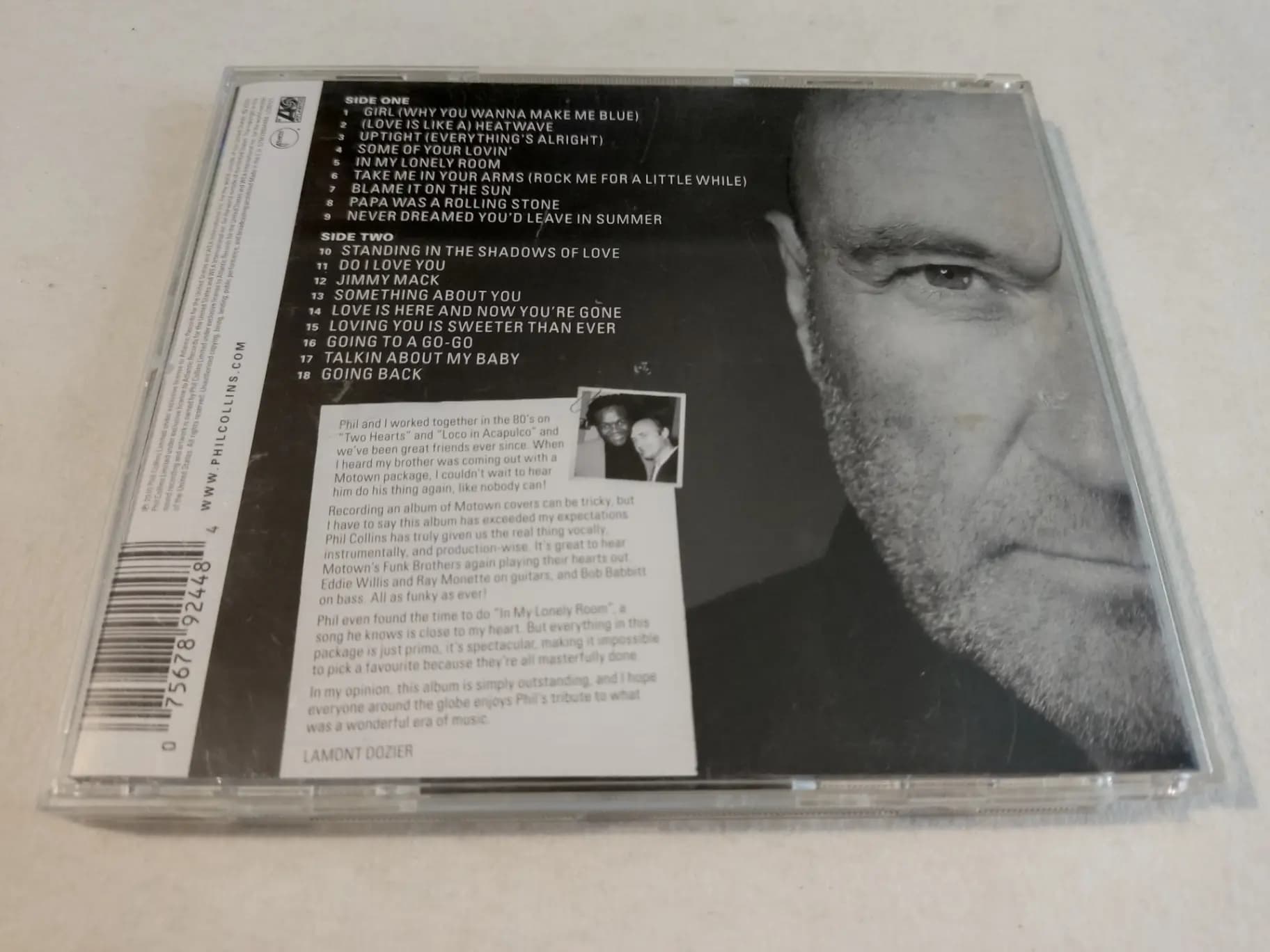 Główne zdjęcie - Phil Collins - Going Back