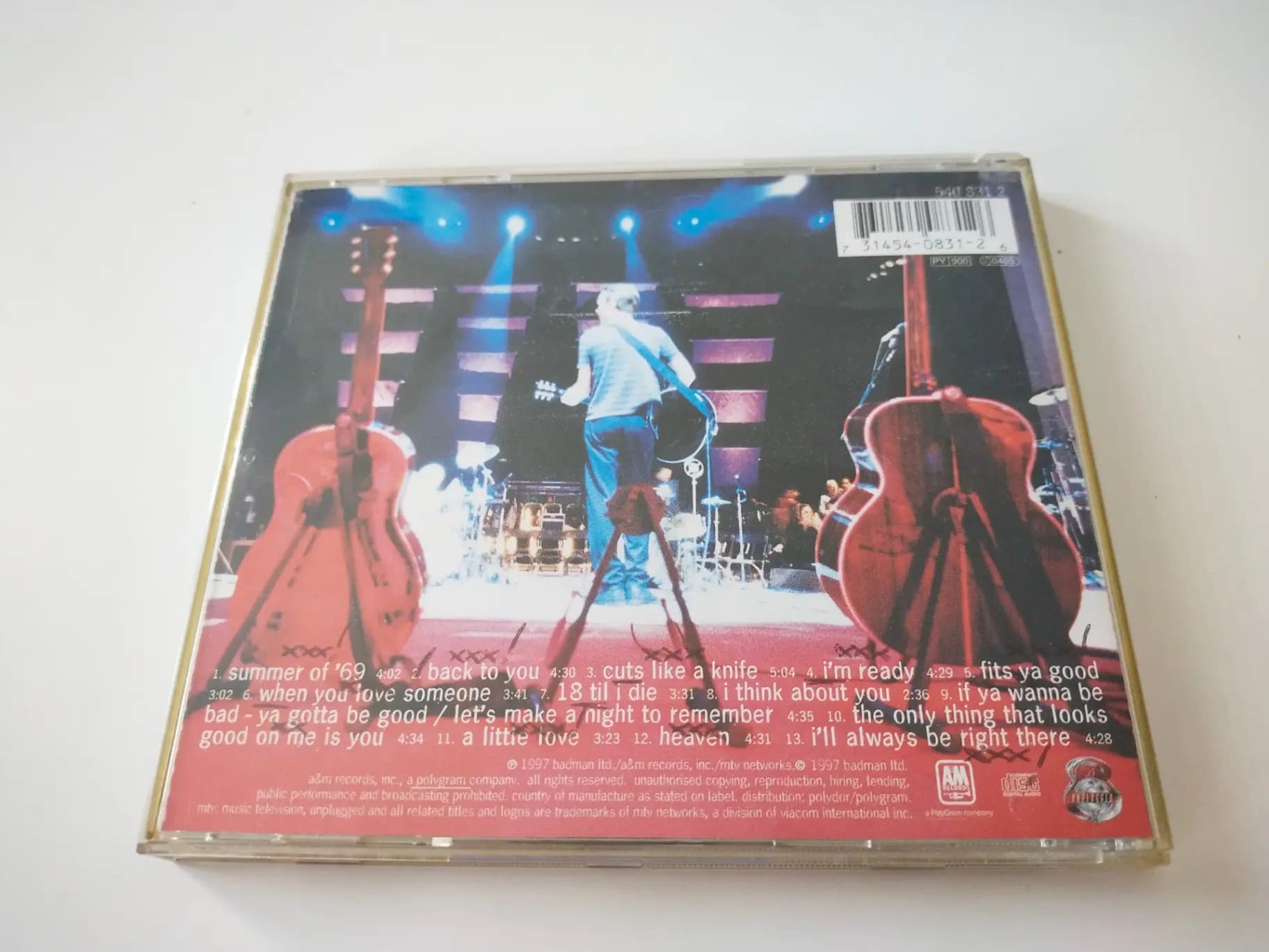 Główne zdjęcie - Bryan Adams - Unplugged